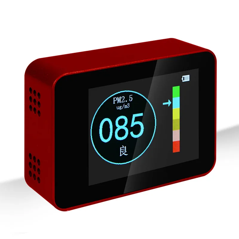 New Air Quality Monitor Detector Laser PM2.5 PM10 PM1.0 Detectors Gas Analyzer Portable Tester for Home Car Office | Инструменты