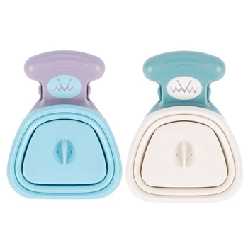 

Silicone Poop Scoopers Plastic Dog Pet Travel Foldable Pooper Scooper Practical Clean Pick Up Scoop With Litter Bag Holder