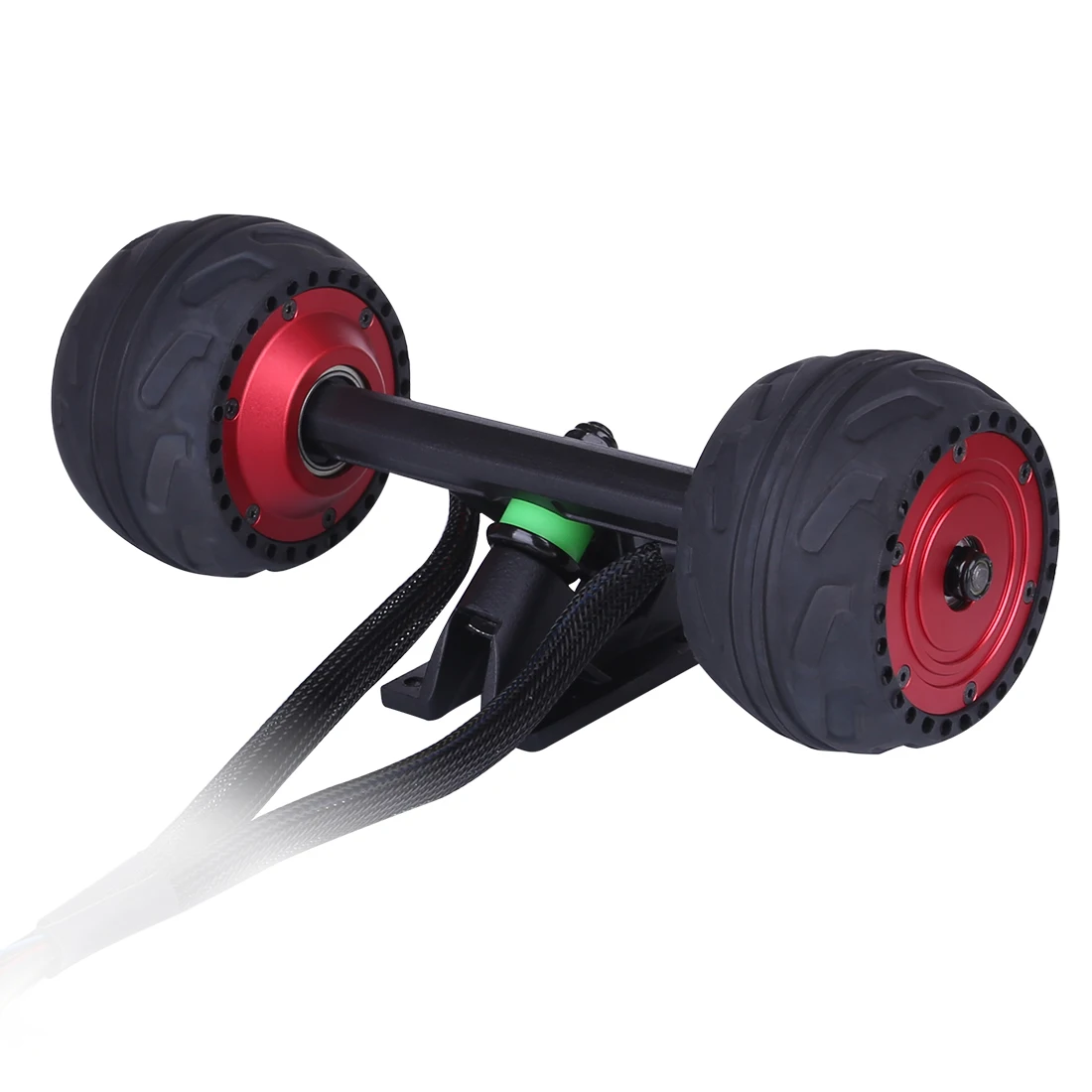 US $153.99 105 X 65mm Hub Motor With NonReplaceable All Terrain Rubber Wheels Electric Skateboard Accessories Sports Toys Modift Part Red