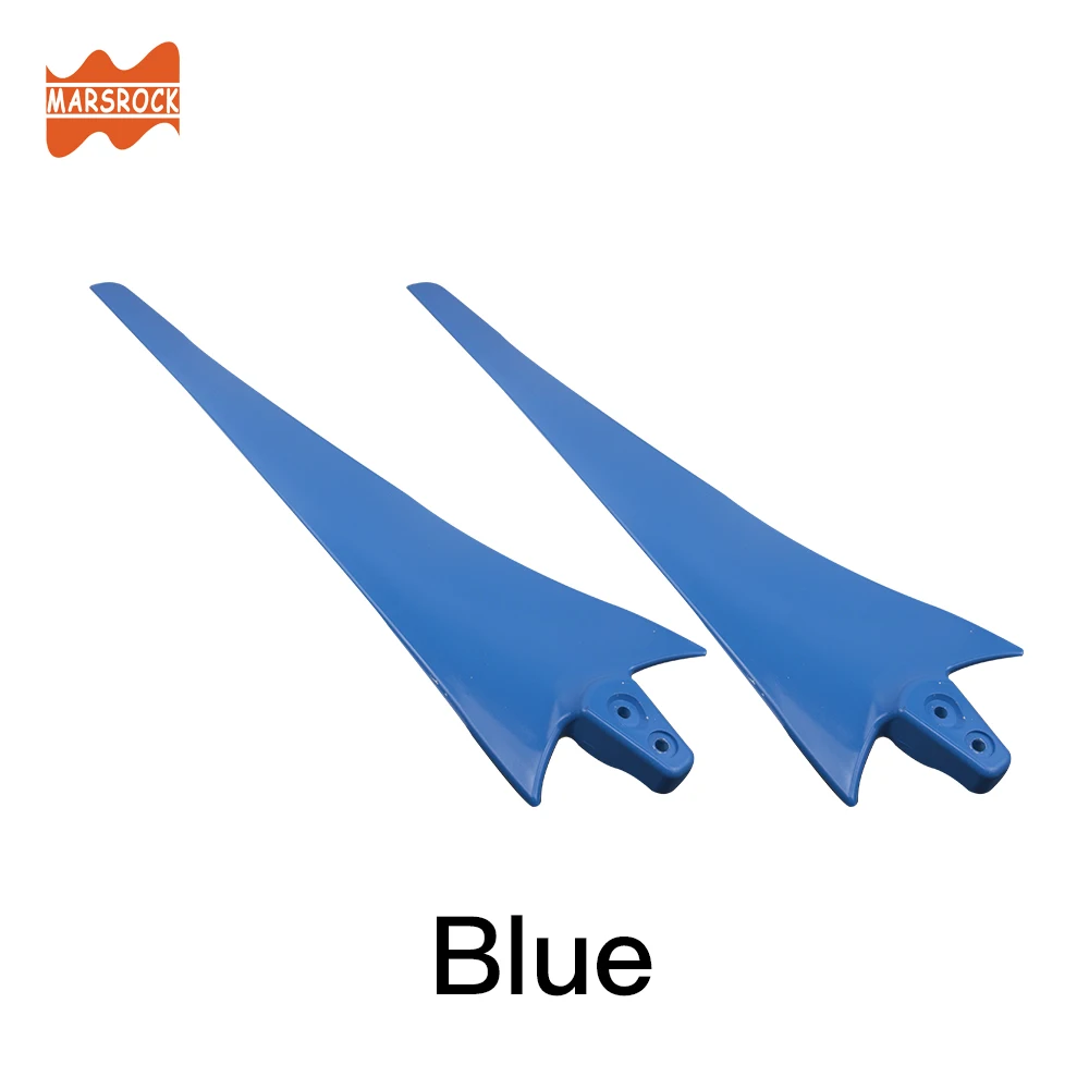 580 мм красочные мульти лопасти генератора ветра для ветровой турбины в сочетании свободно - Цвет: 2 Blue Blades