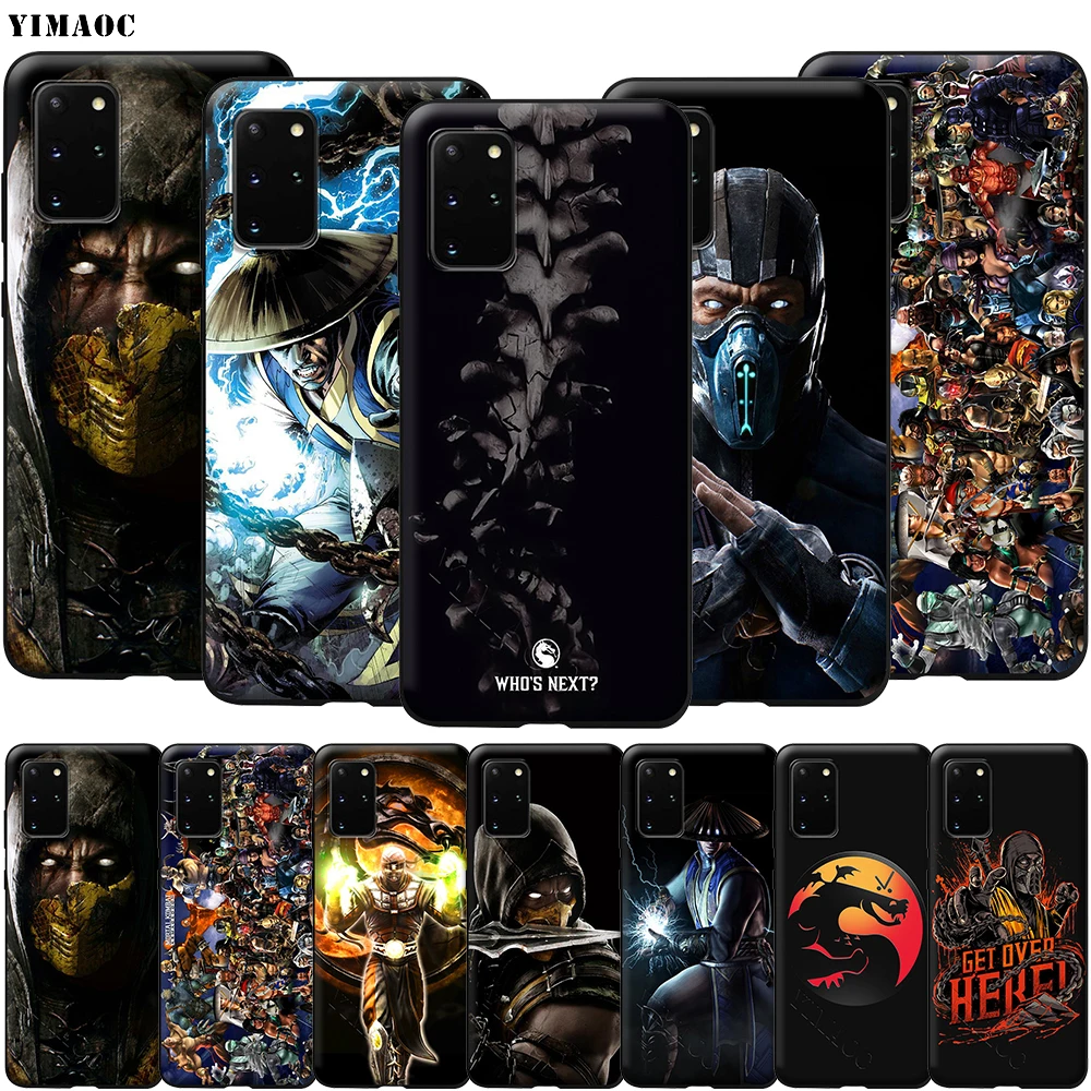 Мягкий силиконовый чехол YIMAOC Mortal Kombat для Samsung Galaxy S6 S7 S10e Edge S8 S9 Plus A3 A5 A6 A7 A8 A9 J6 Note 8 9