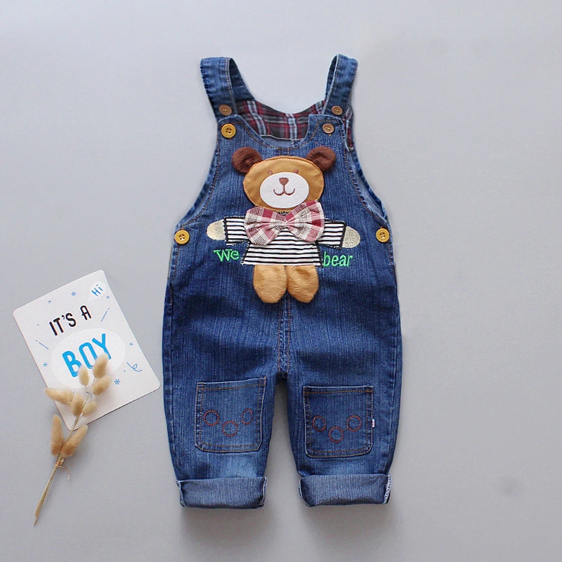 baby boy denim jumpsuit