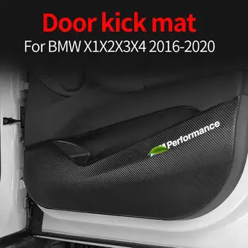 

Car door Anti Kick Pad Protection Side Edge Film Protector Stickers Door kick mat For BMW X1 X2 X3 X4 2016-2020