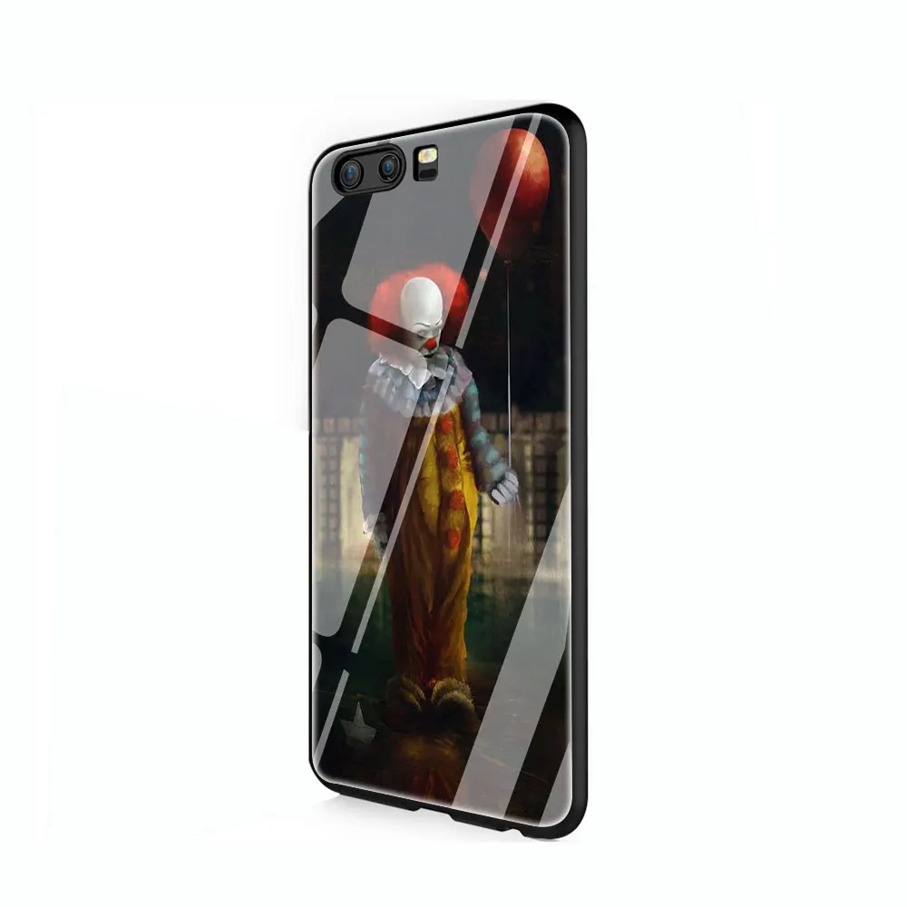 G9 Клоун Поплавок это закаленное стекло крышка чехол для Huawei P10 P20 30 mate 20 Honor 9 10 Lite Pro 7A 8X P Smart Y6 Y9 - Цвет: G9