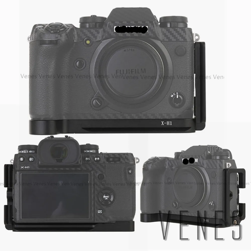 

XH1 Quick Release L Plate/Bracket Holder hand Grip L-Shaped for Fuji Fujifilm X-H1 XH1 Vertical Shoot Quick Release Plate Hand