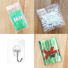 Пластиковый самоблокирующийся нейлоновый кабель Соединительный кабель для ногтей пластиковый крючок seamless клейкий крючок