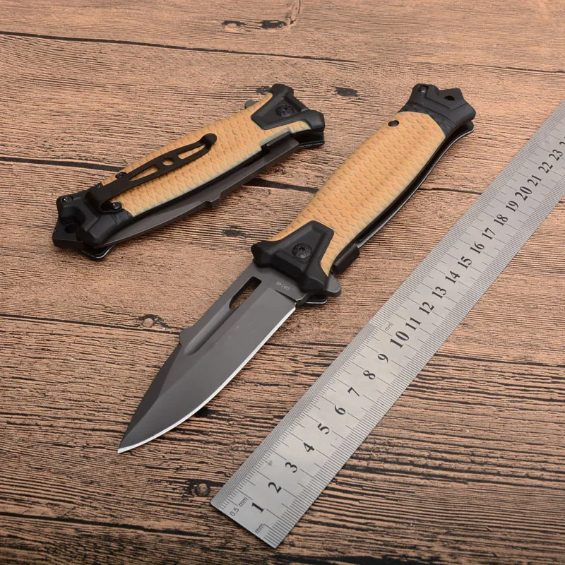 Новинка в виде рыбьей чешуи buck DA148 440C нож фальцевальный 3D алюминий + стальной