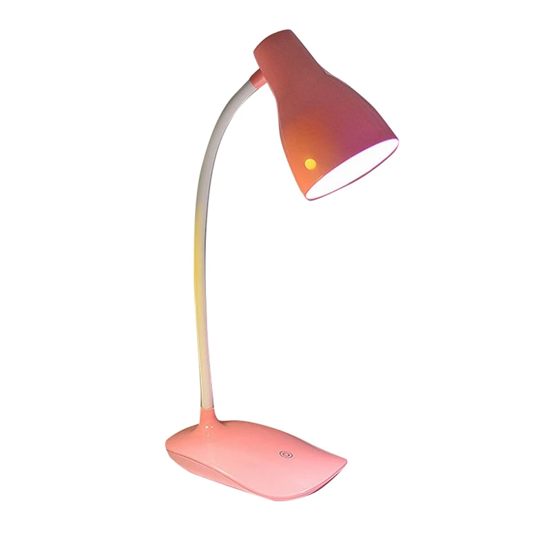 

BMBY-Dimmable Led Desk Table Lamp Light Led With Battery 1200Mah Adjustable Usb Rechargeable For Student Lamp Children Night Lig