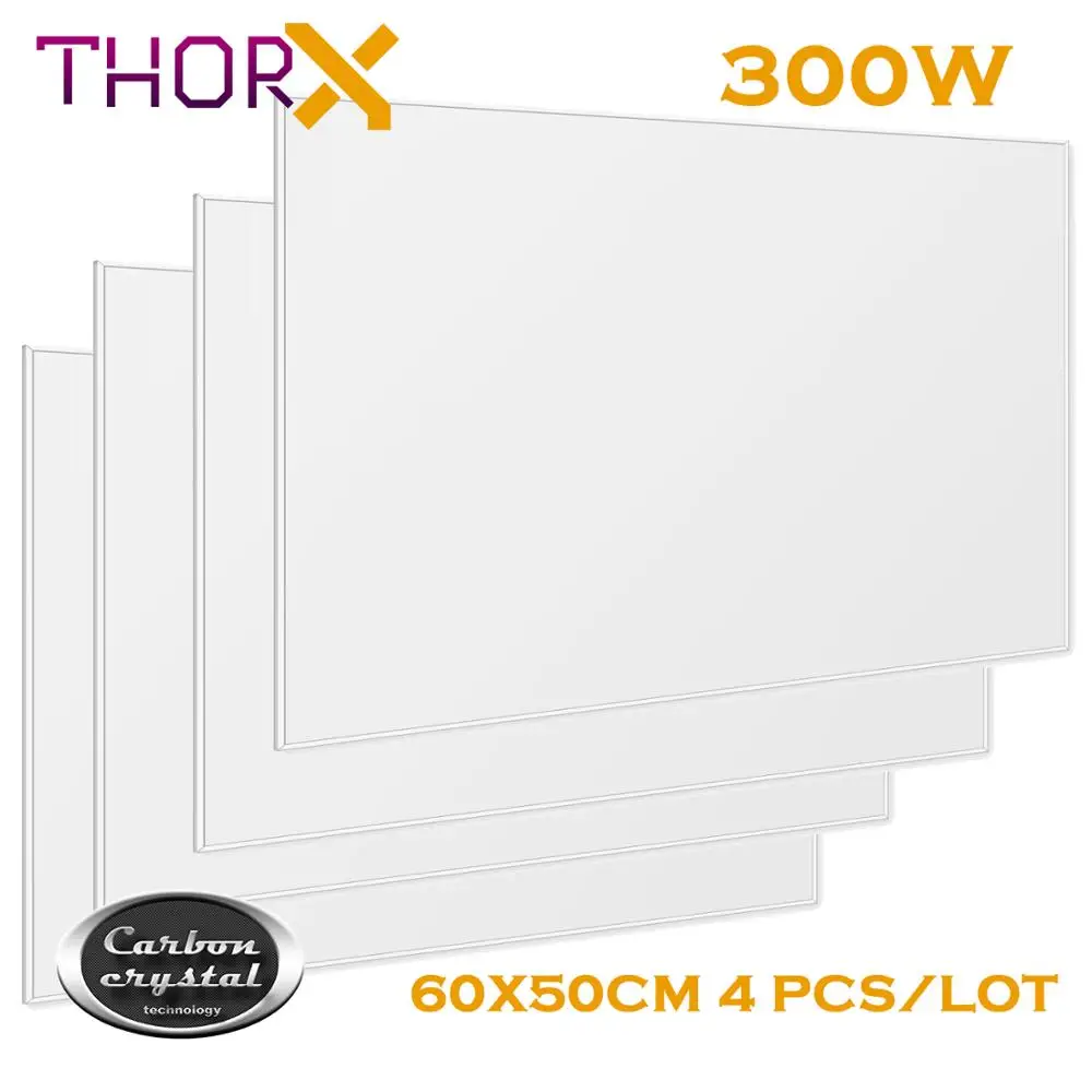 ThorX K300 300 Вт 50*60см 4шт/лот панель инфракрасный обогреватель с технологией карбон
