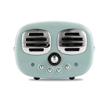 

Retro Bluetooth Speaker Enhanced Bass Wireless Bluetooth Speaker with TF Card Slot Home Beach EX121