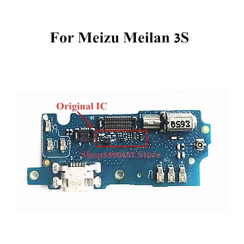 Оригинальная зарядная плата для Meizu Meilan 3 M3 3S M3S зарядный порт USB док-станция с