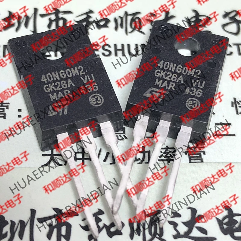 10PCS/LOT New and original 40N60M2 STF40N60M2 TO-220F