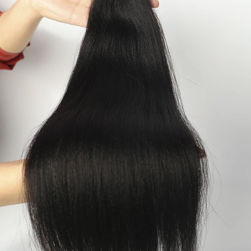 Hair Back Extension In Black