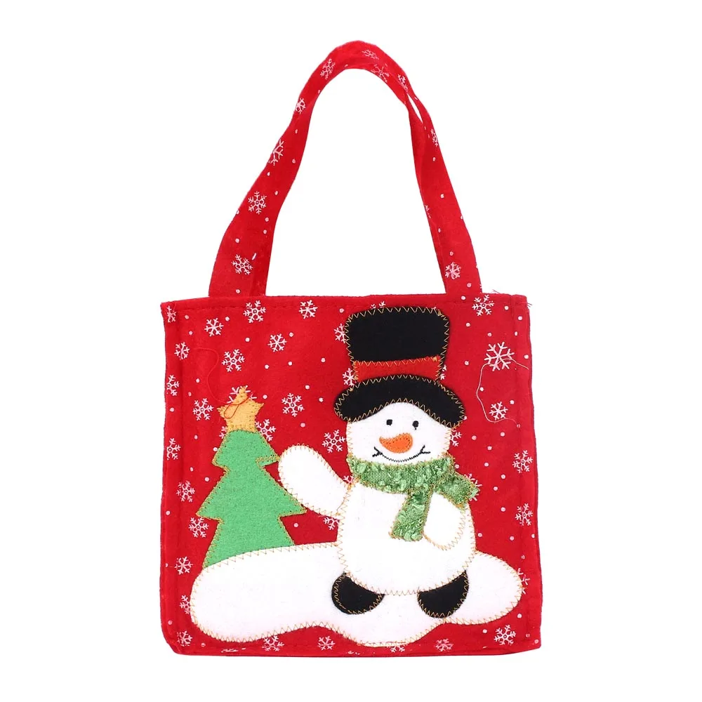 Новые подарочные сумки Санта-Клауса веселые рождественские сумки для конфет домашние вечерние подарки для детей Sep28