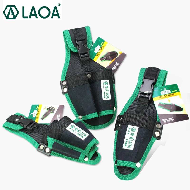 

LAOA Multifunctional Oxford Cloth Bag Waist Hanging Bag Electrician Maintenance Waist Bag Garden Carpenter Belt Tool