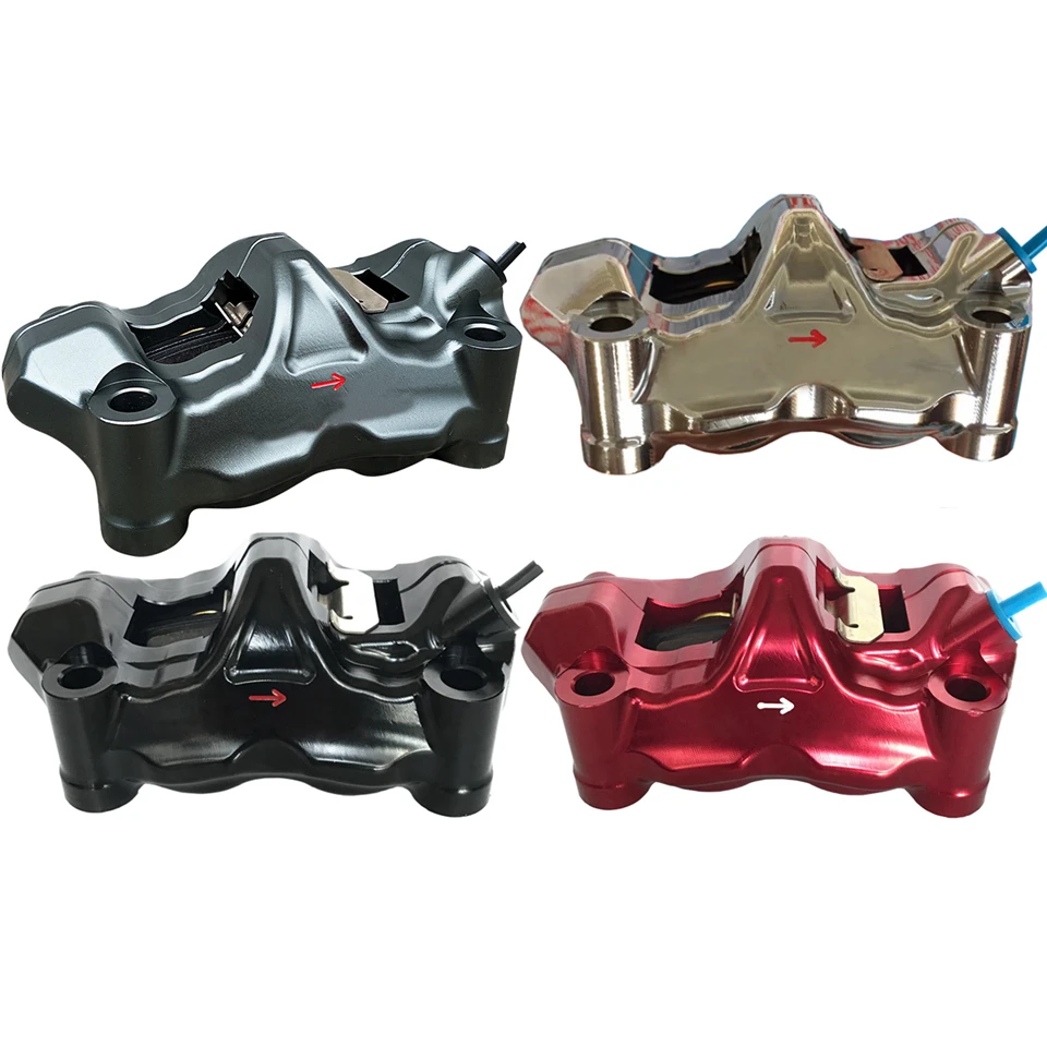 Online De la motocicleta de 4 pistones Gp4 RX Radial pinza de freno de 100mm 108mm de montaje para Honda Yamaha Kawasaki Suzuki Ducati
