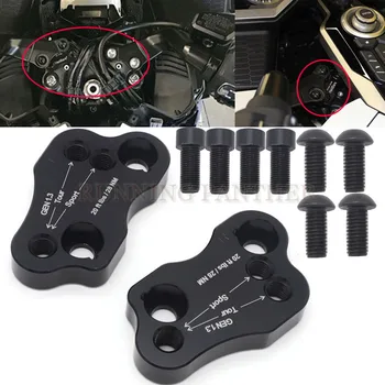 

JIAMEN Raised Extend Handlebar Mount Riser for Honda Goldwing GL1800 2018 2019 Motorcycle Handlebar Clamp