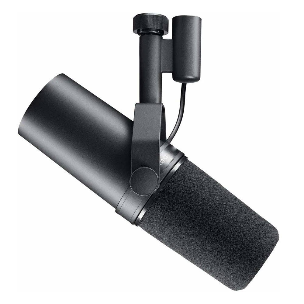 Cardioid Dynamic Microphone for shure Studio Selectable Frequency Response Microphone for Live Stage Recording Podcasting 