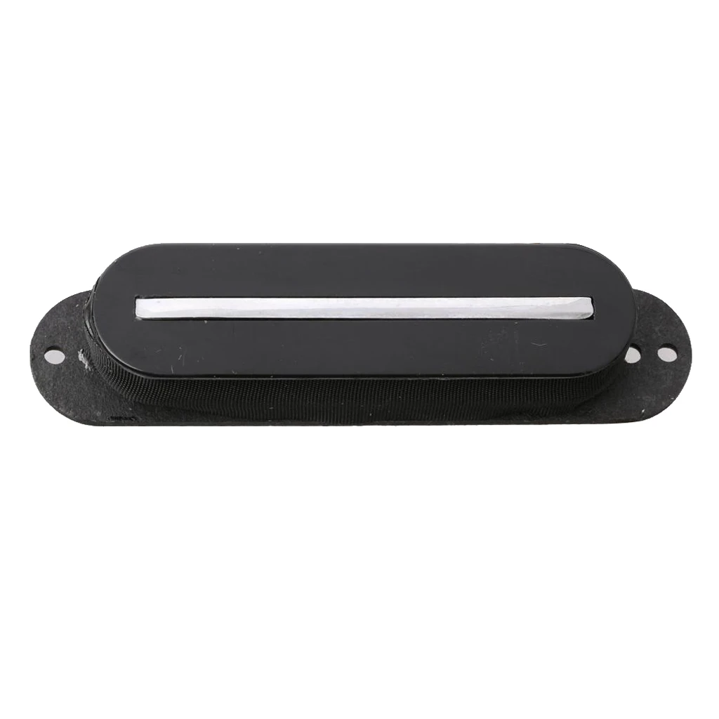 Rail Guitar Single Coil Humbucker Pickups Bridge for Electric Guitar, Black