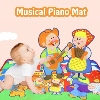 

Children's Music Carpet Musical Piano Mat Children Touch Play Mat Musical Mat Educational Learning Toy Music Game Play Mat
