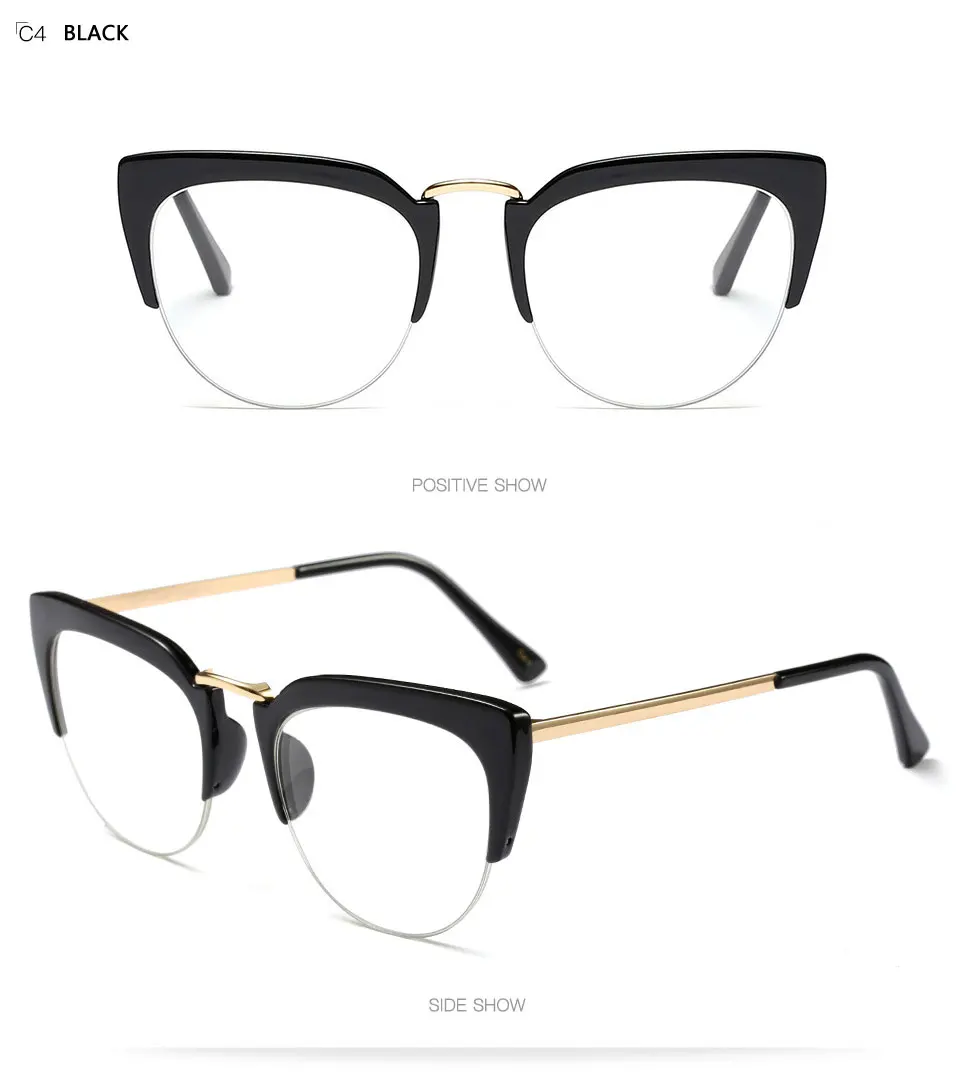Шикарные женские очки ретро в форме кошачьих глаз прозрачные Gafas De Marca близорукость оптическая оправа для очков уличная оснастка Леопард Lunette De Vue COG118