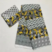 Модальная органза атласная шелковая ткань Африканская мягкая восковая ткань с принтом 2 ярда шифон 4 ярда audel modell ИМИТИРОВАННАЯ Анкара ткань 2202