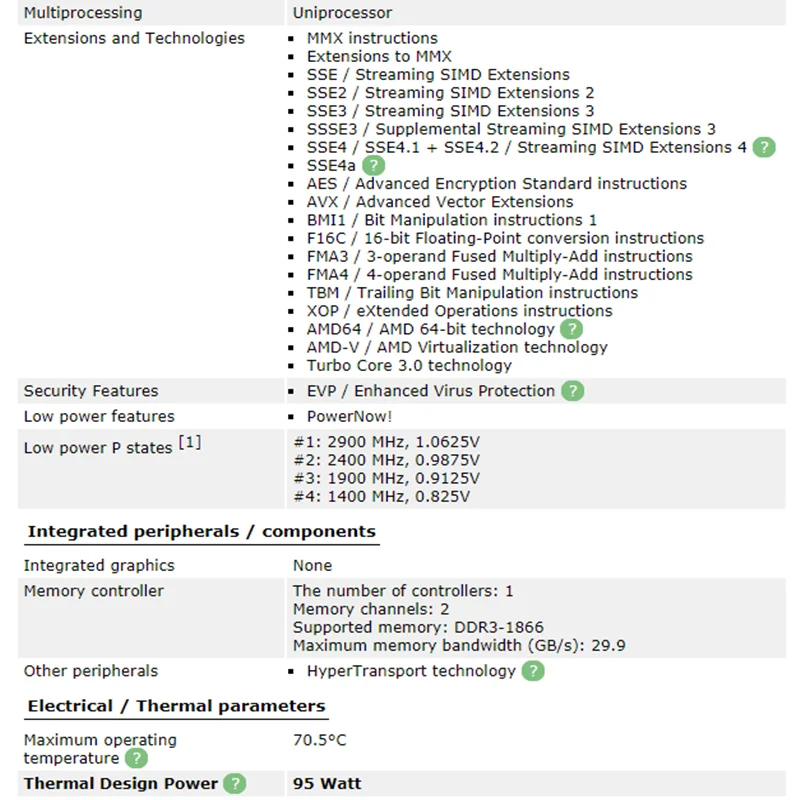 AMD восьми ядерный FX 8300 3 ГГц 8 м Кэш Процессор процессор разъем AM3 + 95W оптом посылка