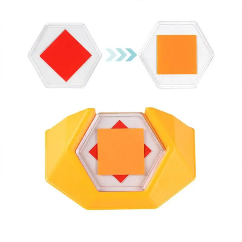 100 Challenge color Code Tangram игра-головоломка пространственные навыки мышления игрушки головоломки подходят для детей
