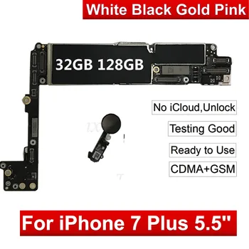 

32G 128G 256G Unlocked for iphone 7 Plus Motherboard ,No iCloud for iphone 7Plus 7P Mainboard,100% Original Logic Board