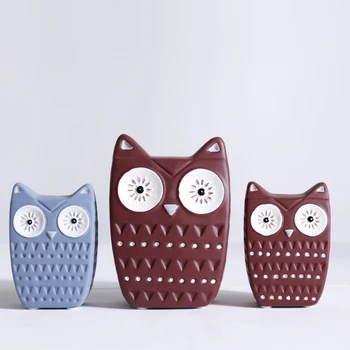 

Ceramic Owl Animal Creative Decoration European Style Desktop Bookcase Window TV Cabinet Home Decoration Accessories Modern