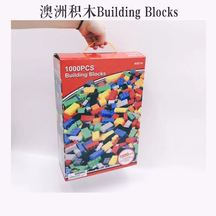 

Genuine Product Building Blocks Australia Building Blocks 1000 PCs Children'S Educational Fight Inserted in Bulk Small Particles