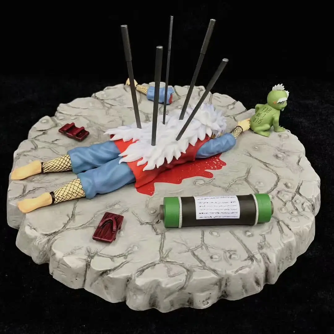 Аниме Наруто Momochi Zabuza Jiraiya статуя ПВХ фигурка Коллекционная модель игрушки