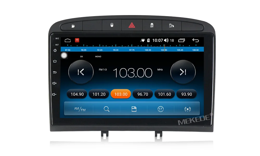 MEKEDE 9853 4G LTE Android 9 4 Гб 64 ГБ Автомобильный мультимедийный плеер для peugeot 408 для peugeot 308 308SW аудио Радио стерео головное устройство
