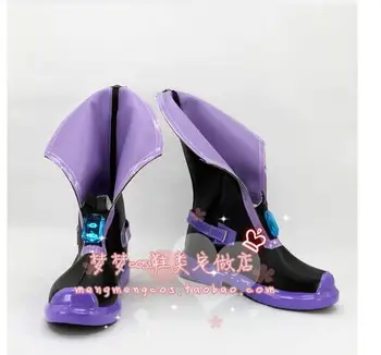 

Hyperdimension Neptunia Neptune/Ultra Dimension Purple Cosplay Shoes Boots