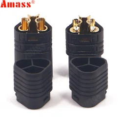 Connecteur de balle AMASS MT60 3.5mm, 2 paires, avec jeu de gaine pour RC ESC au moteur pour avion Multicopter RC Quadcopter 