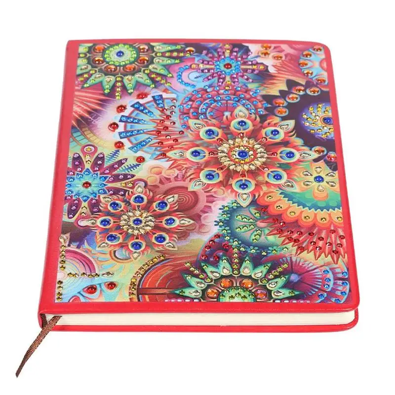 

100 Pages DIY Special Shaped Diamond Painting Notebook Diary Book Sketchbook Embroidery Diamond Cross Stitch Craft Gift