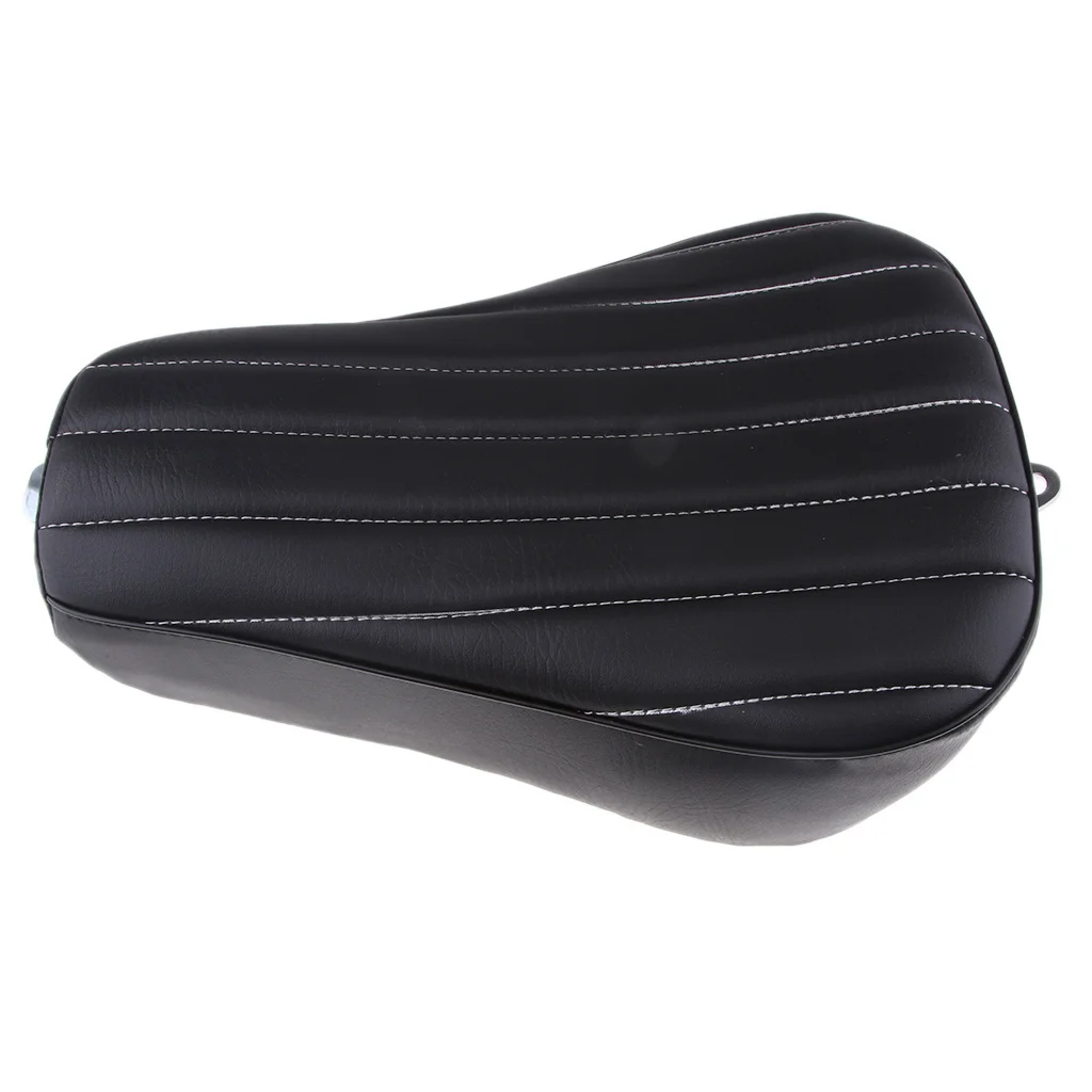 Black Motorcycle Front Driver Seat Pad Fit For  XL1200 883 Waterproof
