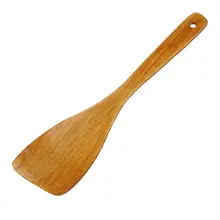 Длинная Деревянная Ручка Тернер корейский стиль антипригарный горшок только кухонная лопатка Ko Muk натуральный продукт угловые лезвия деревянная кухонная Suppl