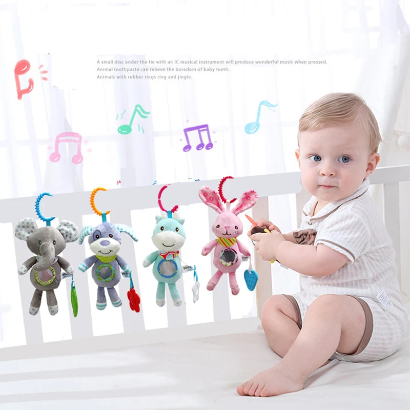 Baby-Rattles-Stroller-Hanging-Soft-Toy-mobile-Bed-Cute-Animal-Doll-Elephant-Rabbit-Dog-Baby-Crib (1)