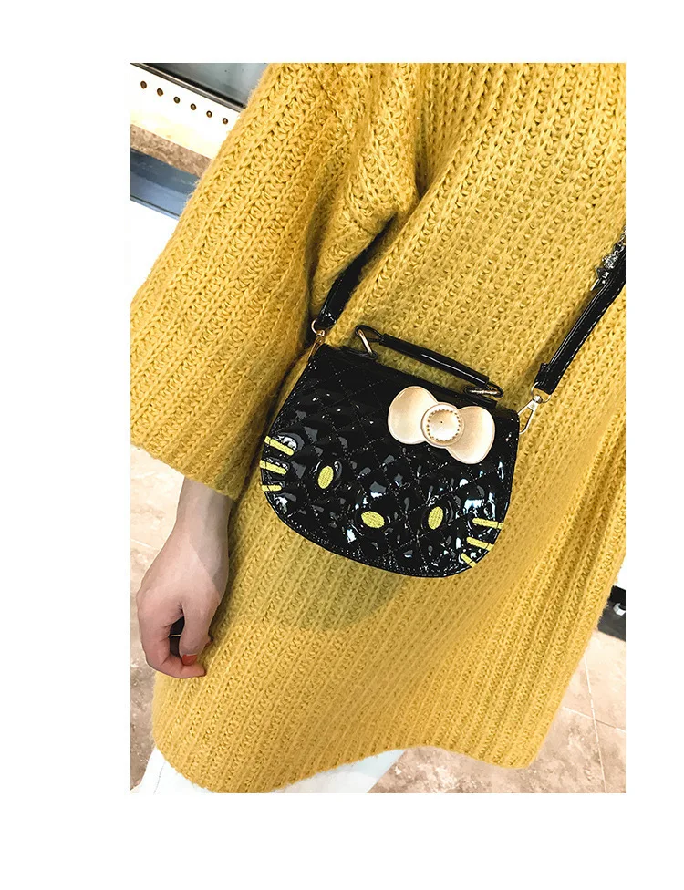 

New Style Korean-style Fashion Cartoon Bag Cute Cat KT Crossbody Bag Mobile Phone Bag