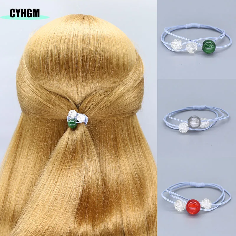 

hair ties elastic hair bands elastique velvet scrunchie pelo mujer girls women hair accessoires meche cheveux a tresser F03-3