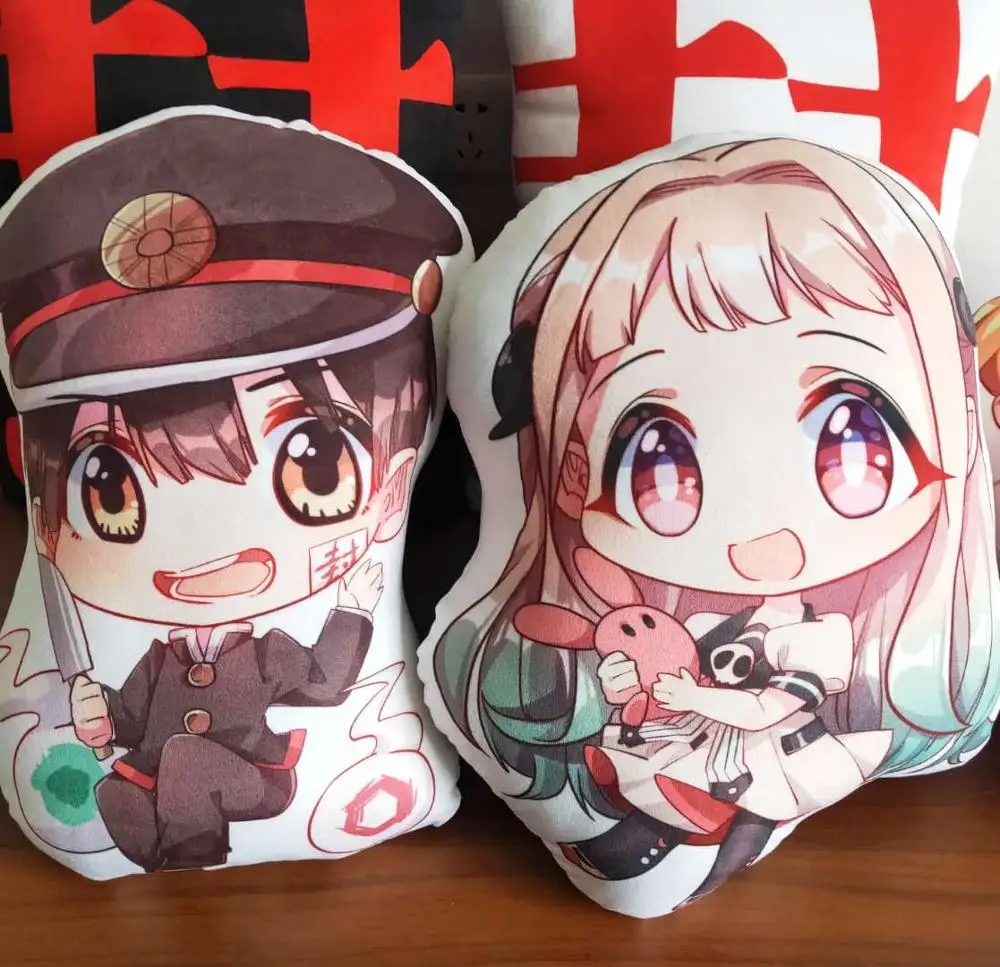 Аниме туалетный пакет Hanako kun Nene Yashiro Плюшевые игрушки Мягкая плюшевая подушка 48 см
