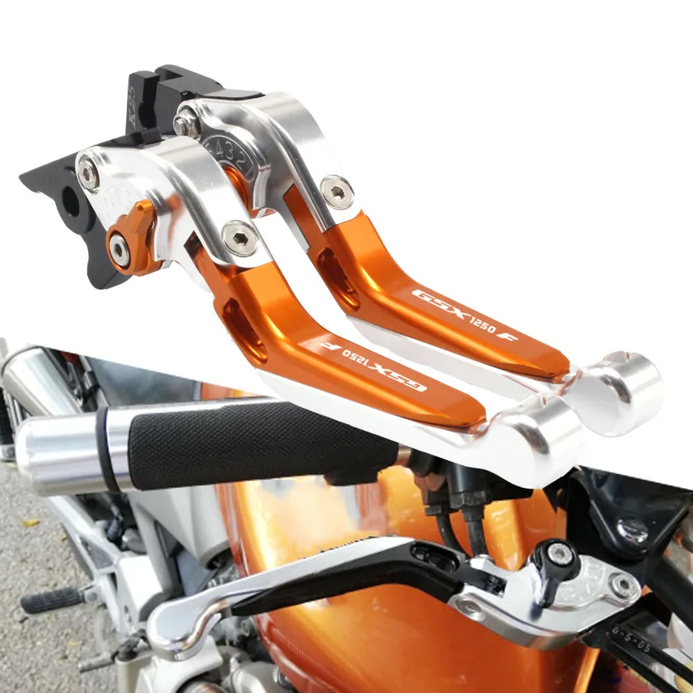 Для SUZUKI GSX1250 F GSX1250F GSX 1250 F 2010- Мотоцикл с ЧПУ Регулируемый складной тормоз выдвижная ручка рычаг сцепления