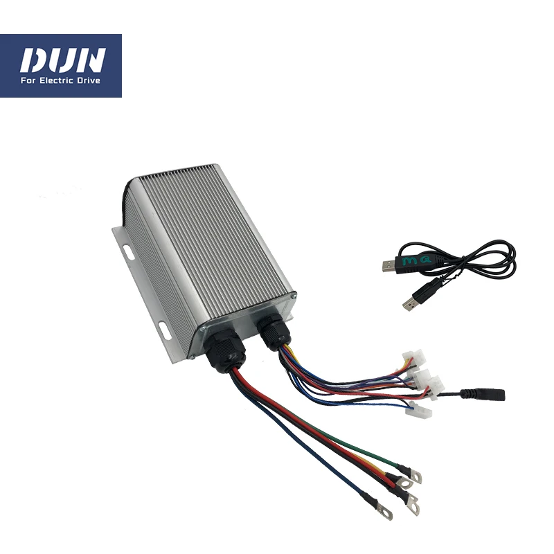 Controlador De Onda Sinusoidal Controlador Sinusoidal 48V?72V 3960W Controlador De Velocidad De Motor DC Sin Escobillas Para Hub Motor De Impulsión Media Bicicleta Eléctrica Motocicleta