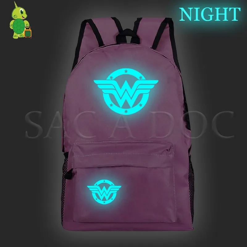 25pink Новинка, рюкзак Mochila, Мстители, женский, мужской, рюкзак, светящийся, для подростков, школьные сумки, Капитан Америка, дорожная сумка для ноутбука - Цвет: 25pink