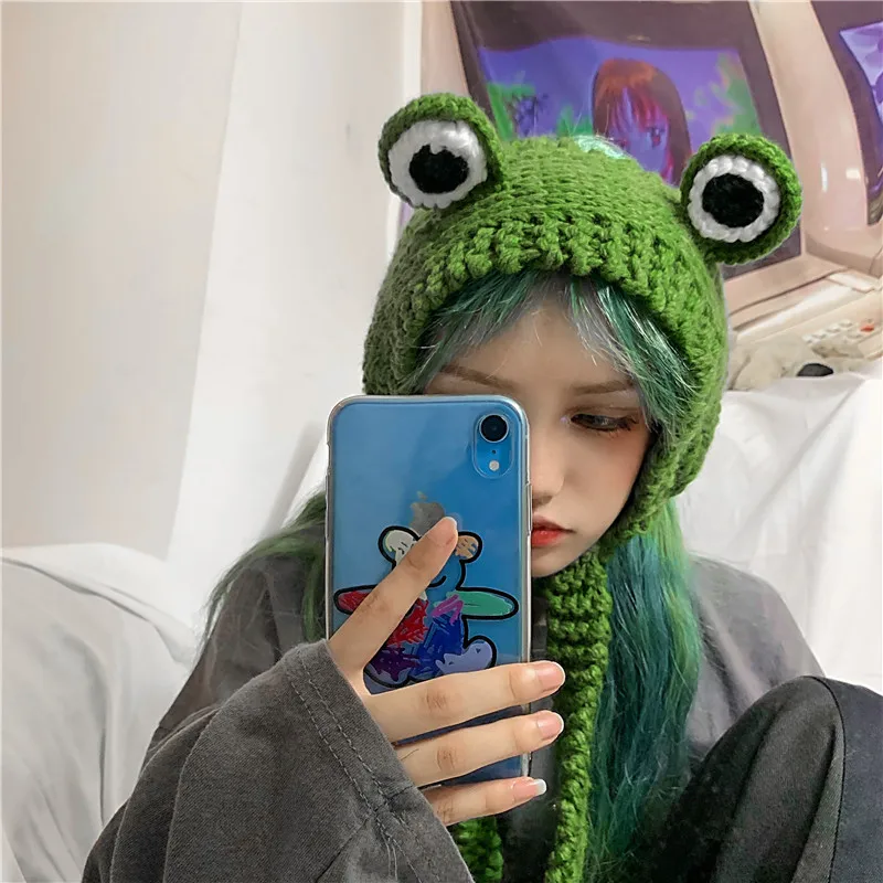 Ins весна осень зима дети дамы moda feminina корейский стиль kawaii трикотажные ulzzang модные брендовые шапки для женщин Шапки