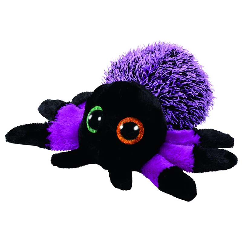 Ty Beanie Животные Leggz Хэллоуина паук плюшевый игрушка (15 см)|Мягкие игрушки животные|