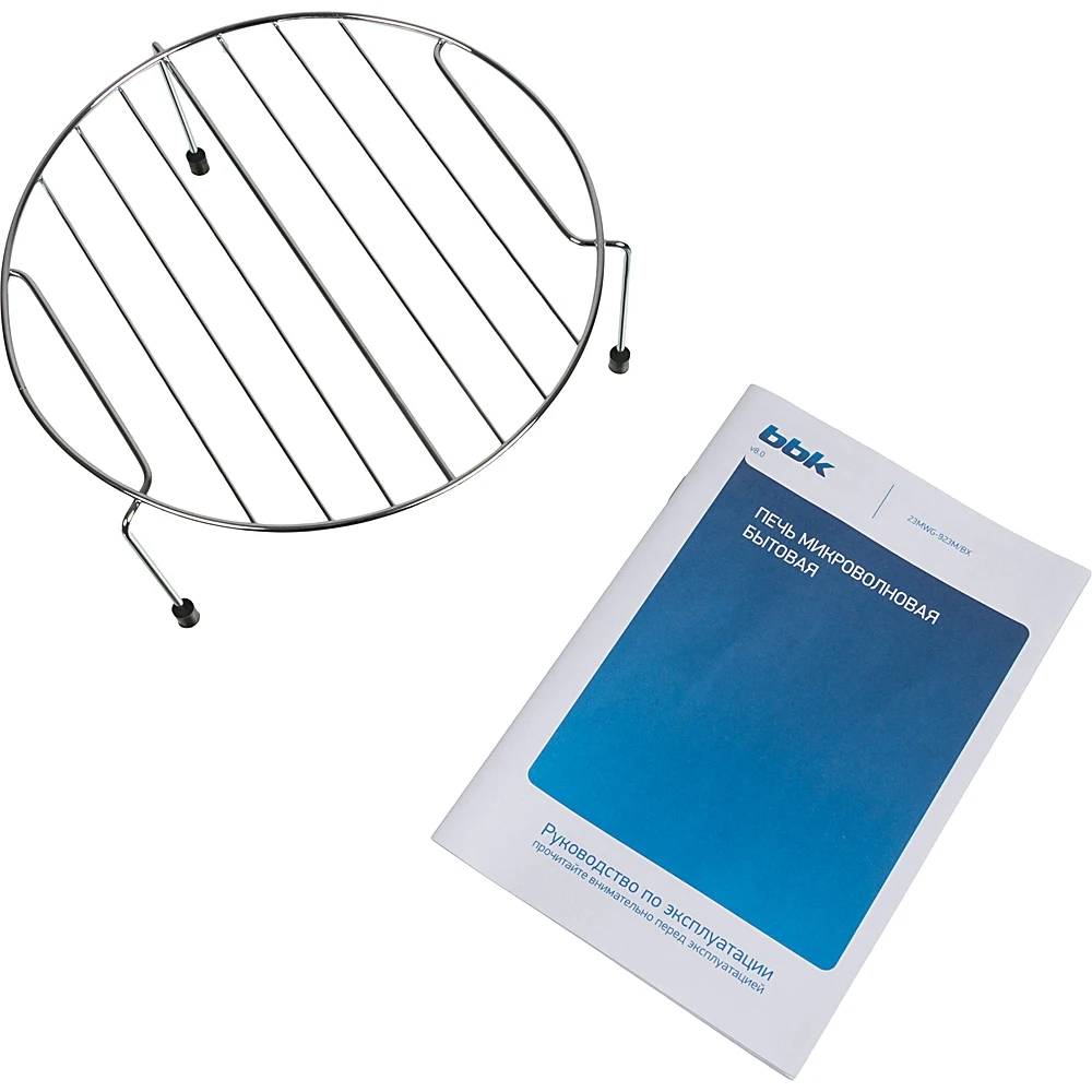 Микроволновая Печь BBK 23MWG-923M/BX 23л. 900Вт серебристый/черный