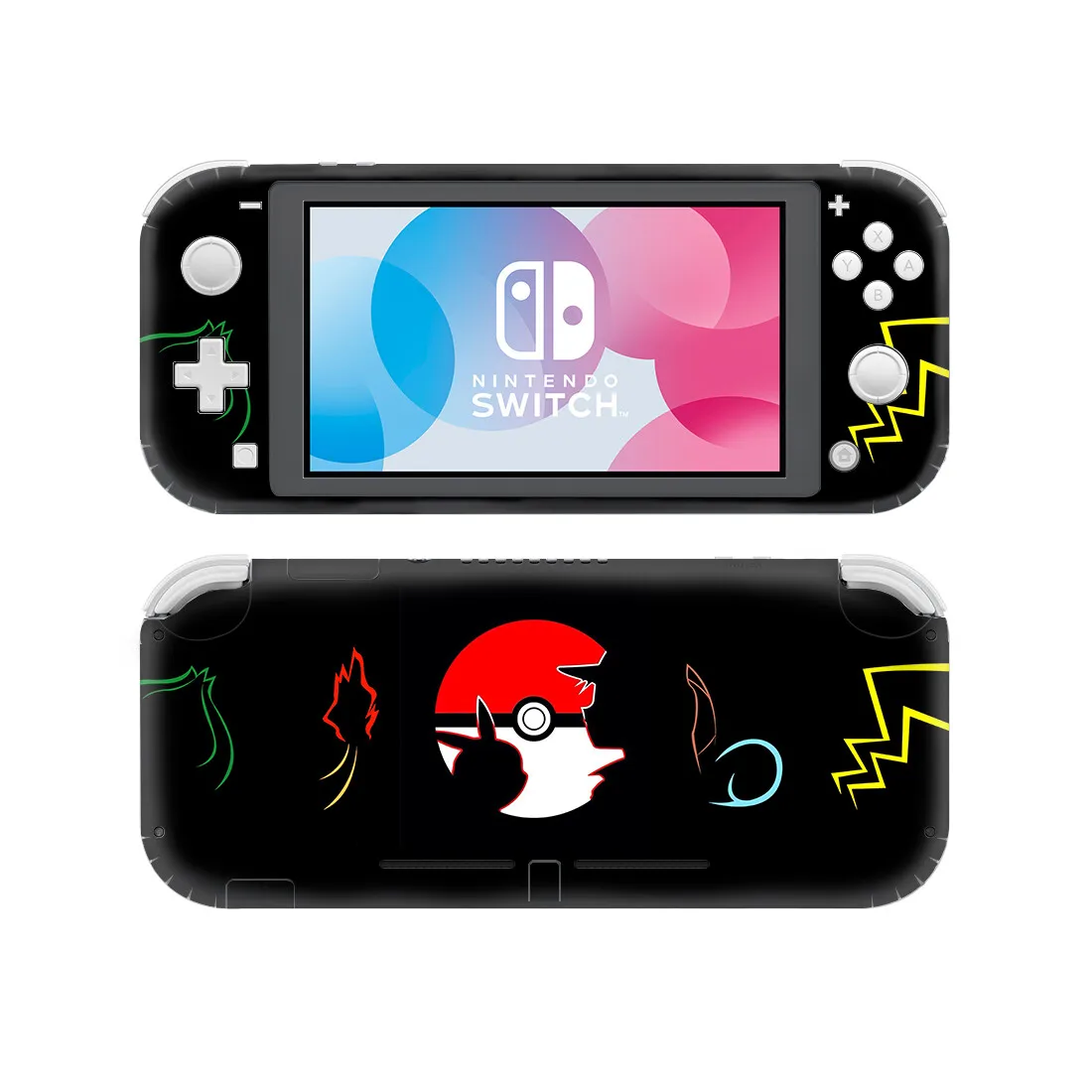 Pokemon Go, Пикачу, nintendo Switch, наклейка на кожу, чехол для nintendo Switch Lite, протектор, kingd Switch Lite, наклейка на кожу