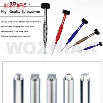 

KAISI High-end 3D Screwdrivers for iPhone Android Mobile Phone Clocks Watches Repai Anti Sliding Teeth Precision Screw Driver